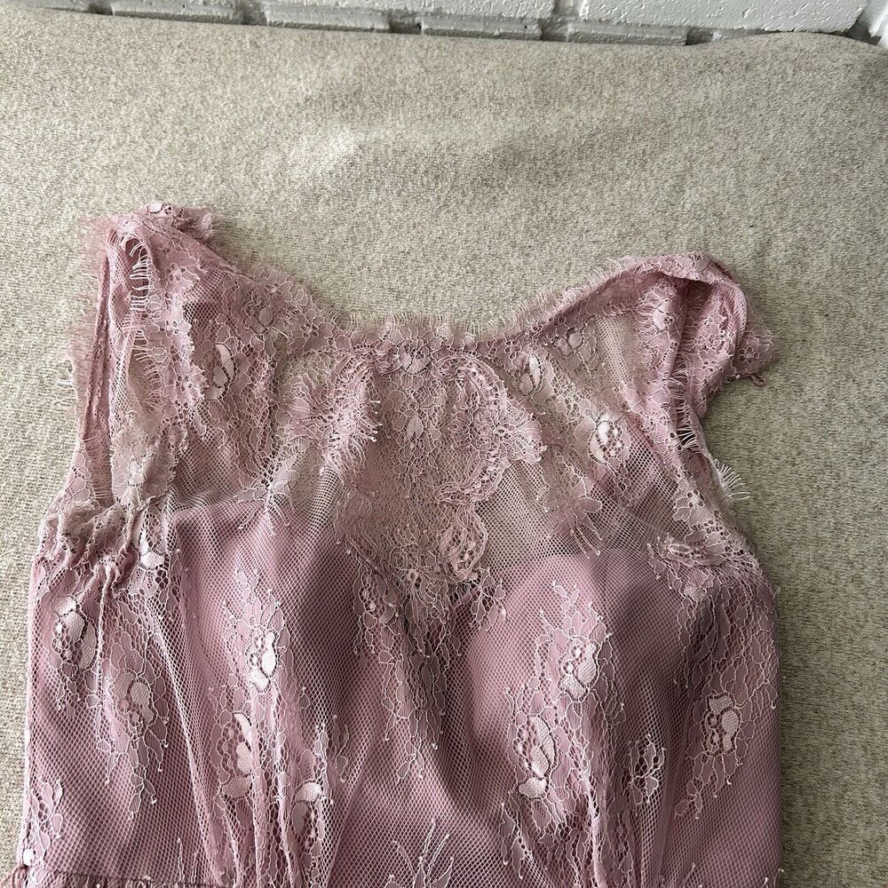 Anthropologie Dress by Hitherto Blush Lace Womens Size 8 - Picture 11 of 11